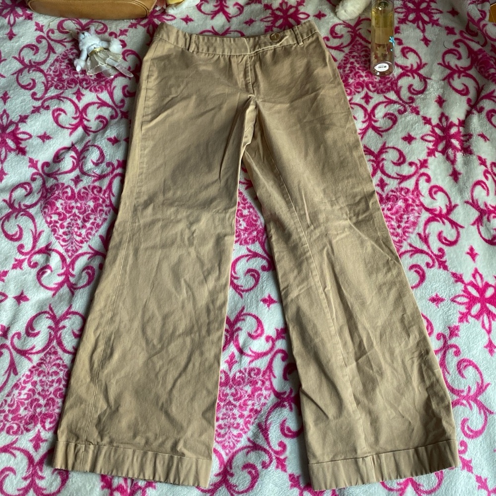 Express Khaki Capri Pants
